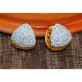 Diamond Filigree Bali Earrings